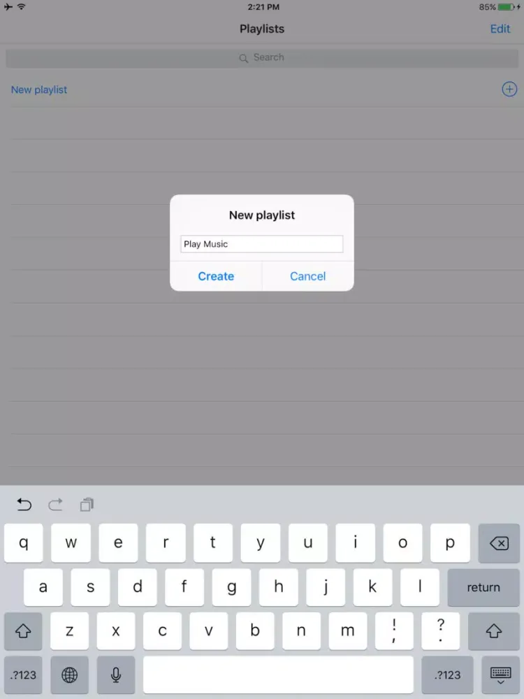 Music Play - Stream Player iPad  スクリーンショット