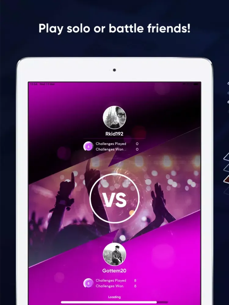 Tangkapan layar Beat The Intro - Music Trivia iPad 