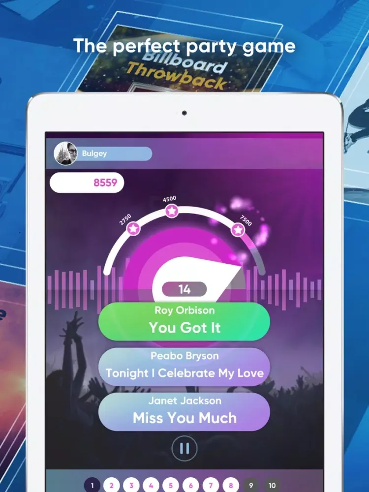 Tangkapan layar Beat The Intro - Music Trivia iPad 
