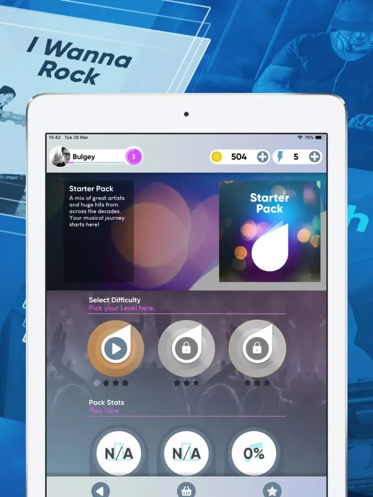 Tangkapan layar Beat The Intro - Music Trivia iPad 