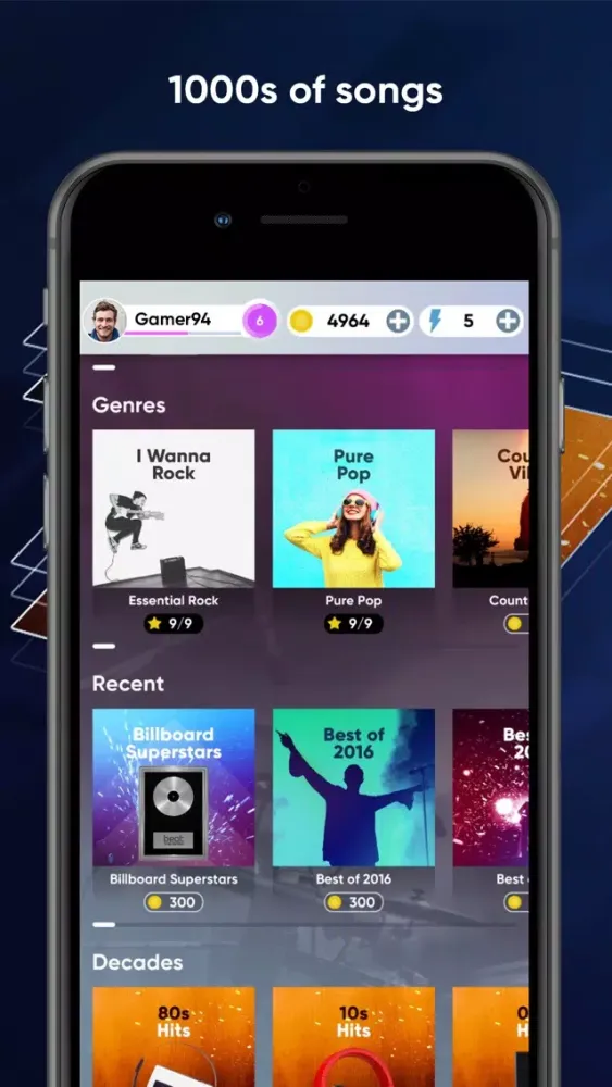 Tangkapan layar Beat The Intro - Music Trivia