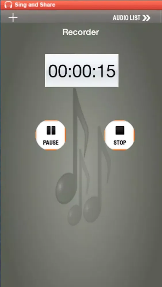 Sing and Share - Record, Share, Promote Voice - SoundCloud Share 스크린샷