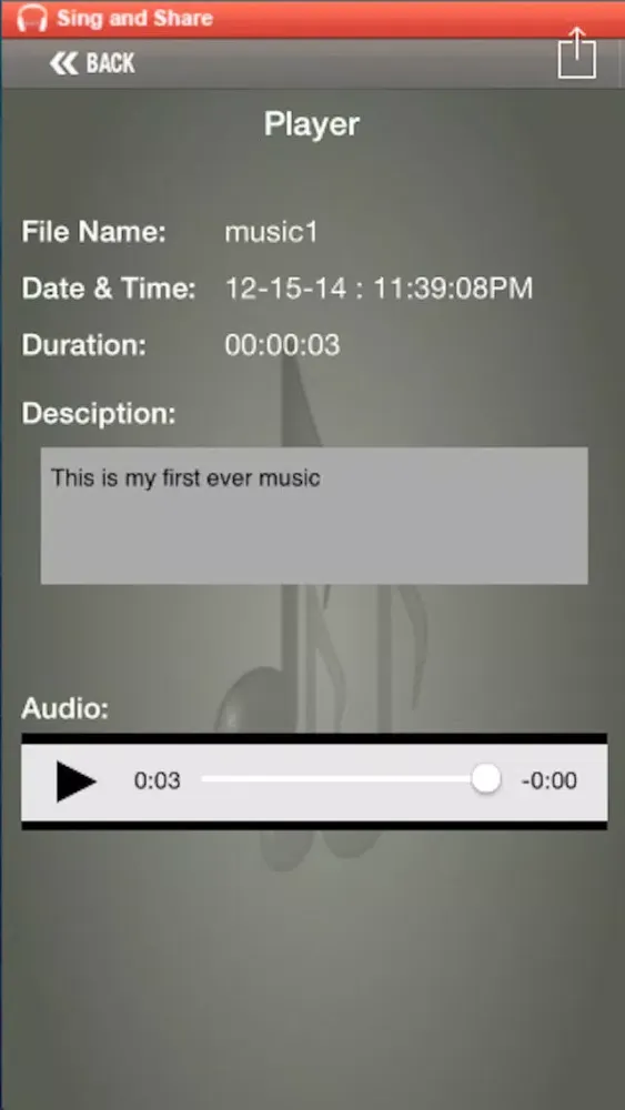 Sing and Share - Record, Share, Promote Voice - SoundCloud Share 스크린샷