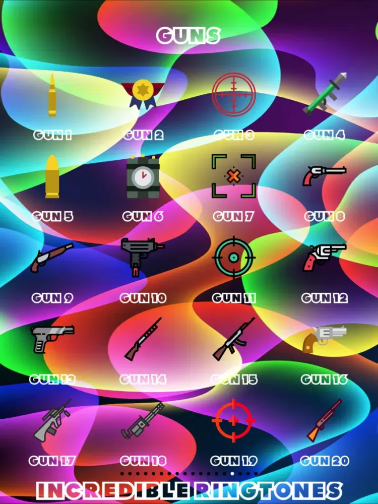 Incredible Ringtones iPad 应用截图