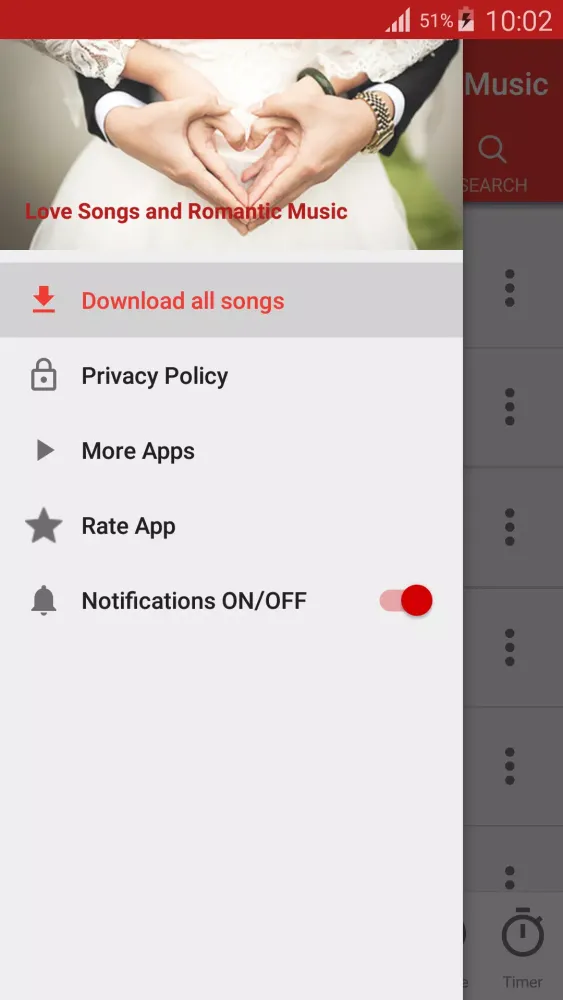 Love Songs and Romantic Music应用截图