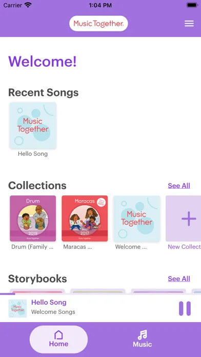 Zrzuty ekranu Music Together