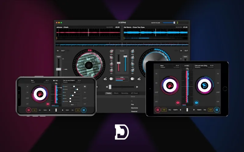 Tangkapan skrin X Djing - Music Mix Maker
