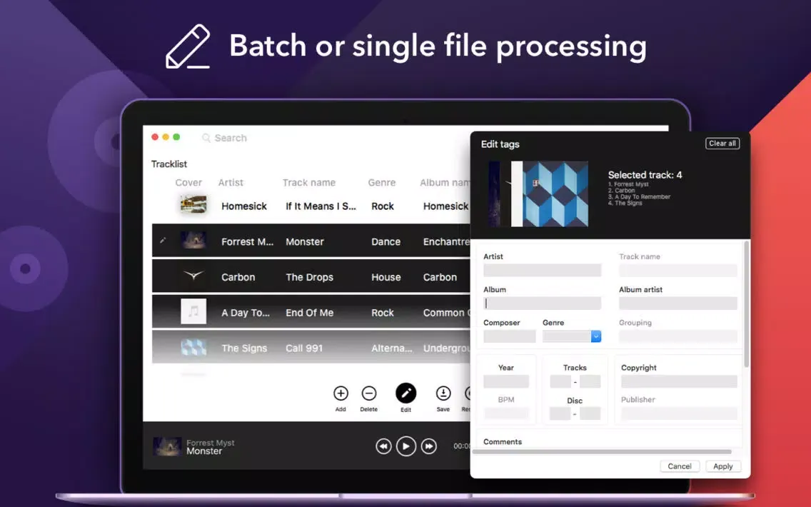 Music Tags Screenshots