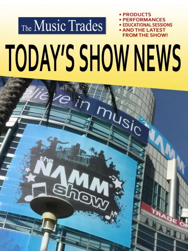Today’s Show News From Music Trades HD iPad 应用截图