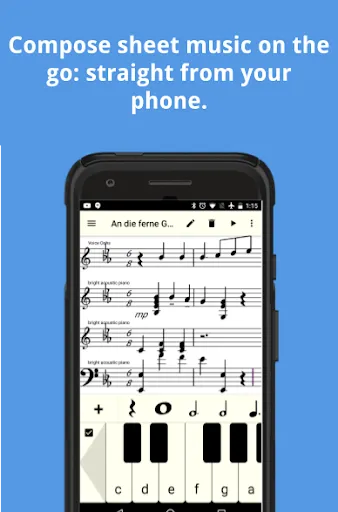 صور Compose sheet music