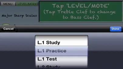 Tangkapan layar Scales Tutor for iPhone