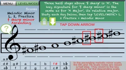 Tangkapan layar Scales Tutor for iPhone