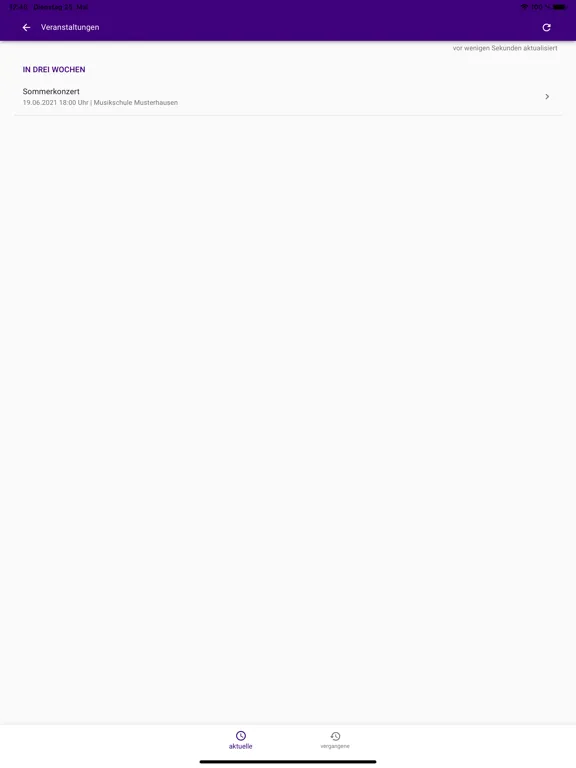 Capturas de pantalla de Musikschule Frankfurt Oder iPad 