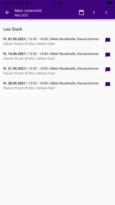 Capturas de pantalla de Musikschule Frankfurt Oder