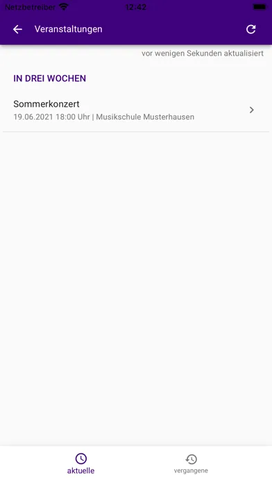 Capturas de pantalla de Musikschule Frankfurt Oder