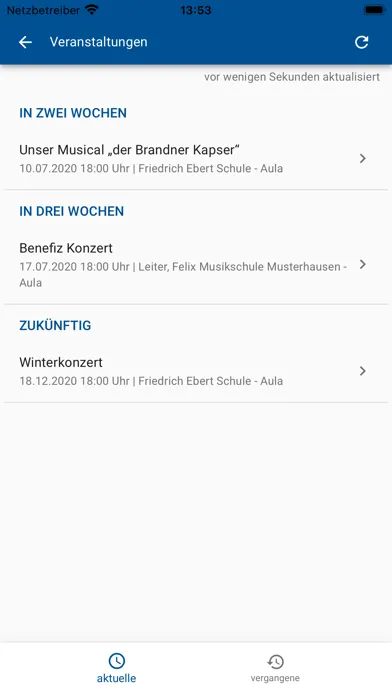 Zrzuty ekranu Musikschule Neu-Ulm