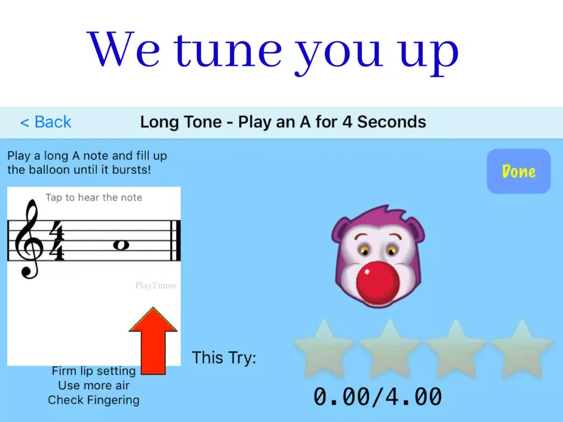 Capturas de pantalla de PlayTunes: Concert Band Time! iPad 
