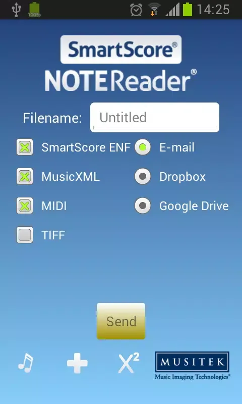 SmartScore NoteReader سکرین شاٹس