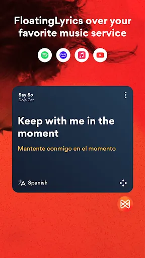 Capturas de pantalla de Musixmatch: lyrics finder