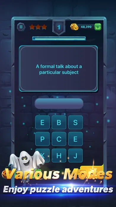 Tangkapan skrin Word Crossy - Word Puzzle Game