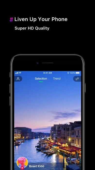 Zrzuty ekranu Live Wallpapers HD & iTheme