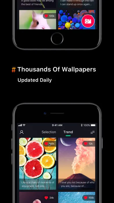 Zrzuty ekranu Live Wallpapers HD & iTheme