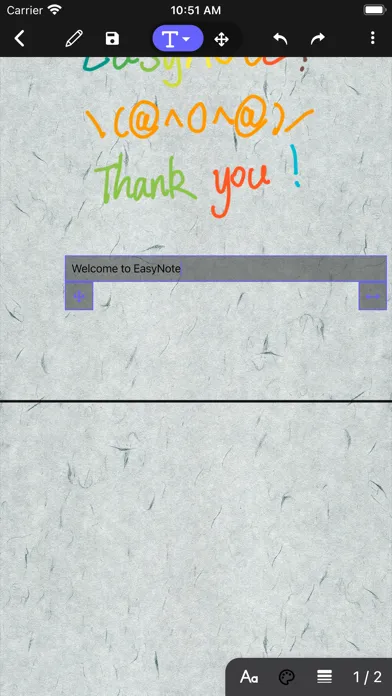 Ảnh chụp màn hình của EasyNote: Note, Handwrite, PDF