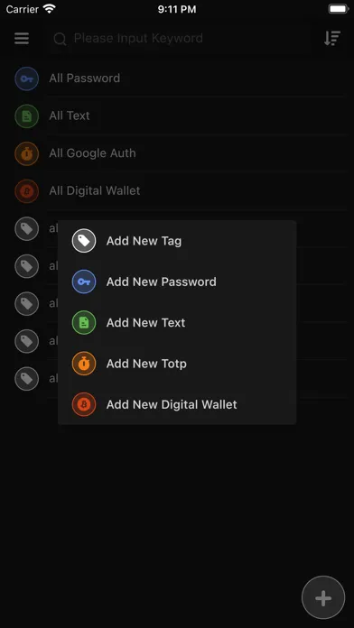 Capturas de pantalla de EasyPass密码管家