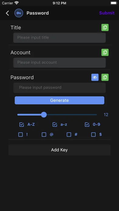 Capturas de pantalla de EasyPass密码管家
