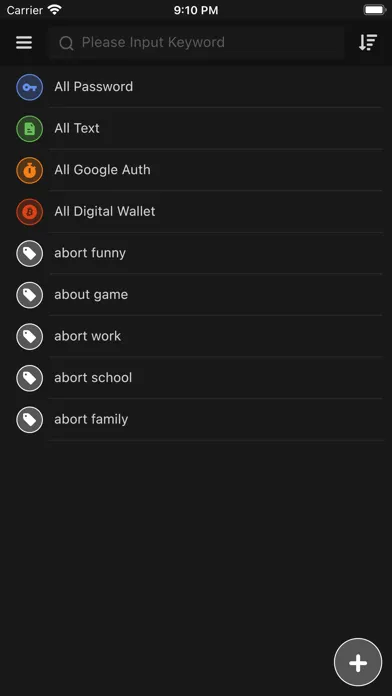 Capturas de pantalla de EasyPass密码管家