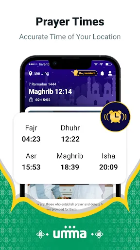 Zrzuty ekranu umma: Muslim Azan Prayer Quran