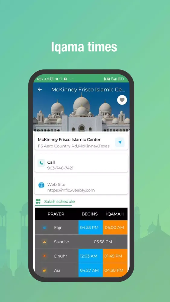 Muslim Directory Screenshots
