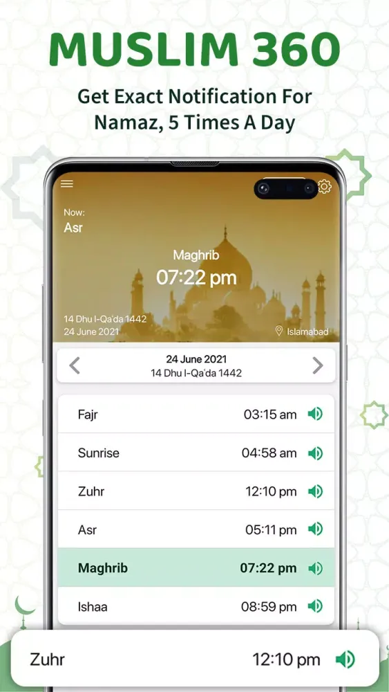 Muslim 360-Prayer Times, Quran Screenshots