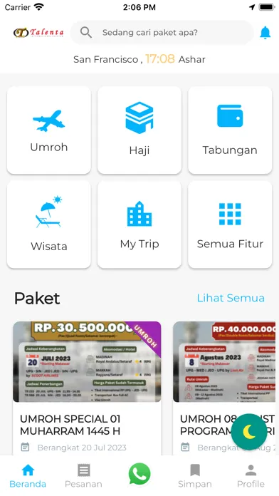 Talenta Tourism Screenshots