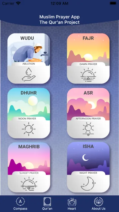 Capturas de tela do Muslim Prayer App