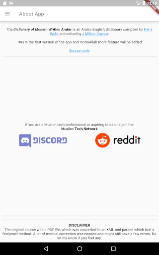 Lane's Lexicon Screenshots