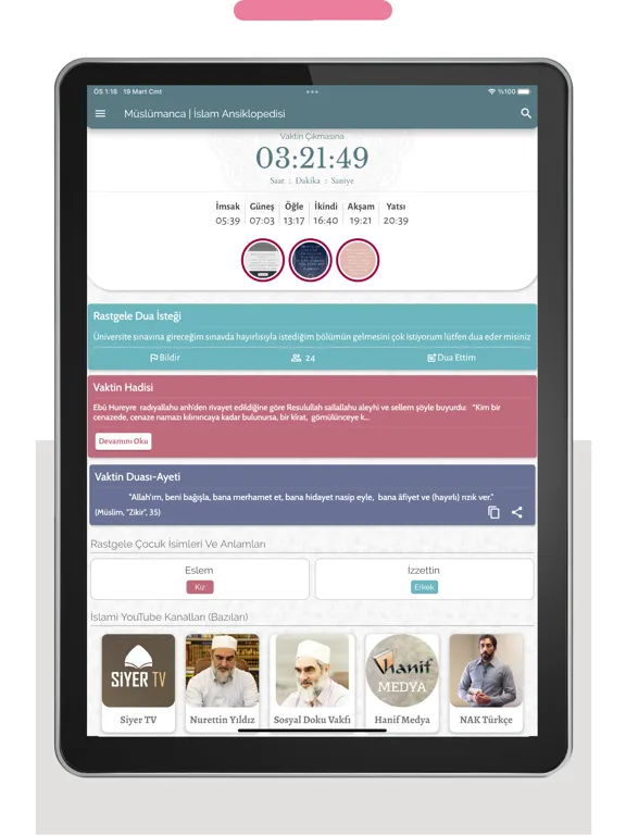 Capturas de pantalla de Müslümanca | İslam Ansiklopedi iPad 
