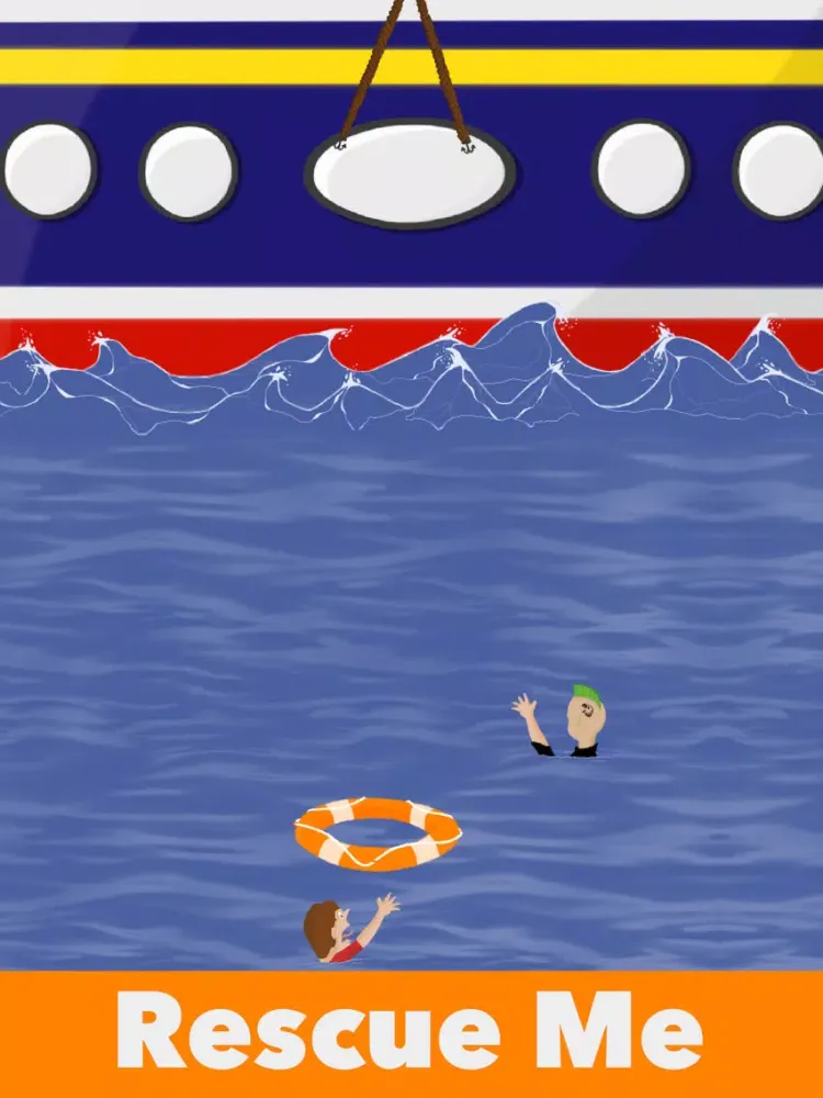 Rescue me - throw the lifeguard iPad  سکرین شاٹس