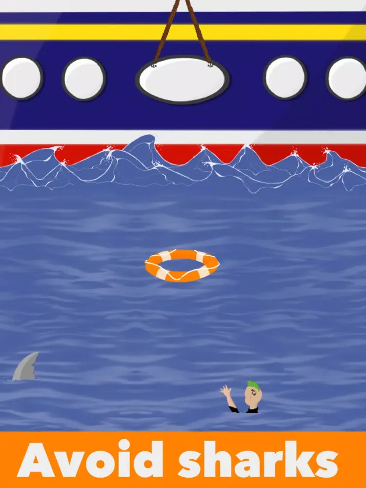 Rescue me - throw the lifeguard iPad  سکرین شاٹس
