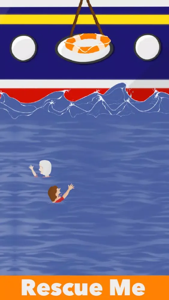 Rescue me - throw the lifeguard سکرین شاٹس