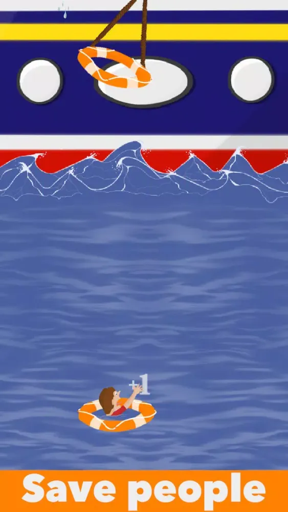Rescue me - throw the lifeguard سکرین شاٹس
