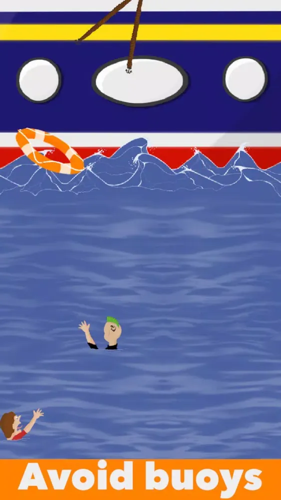Rescue me - throw the lifeguard سکرین شاٹس