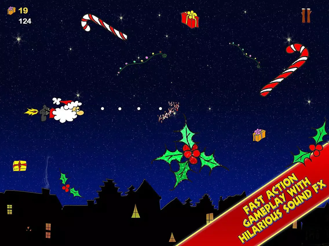 Santa Christmas Mission iPad  Ekran Görüntüleri