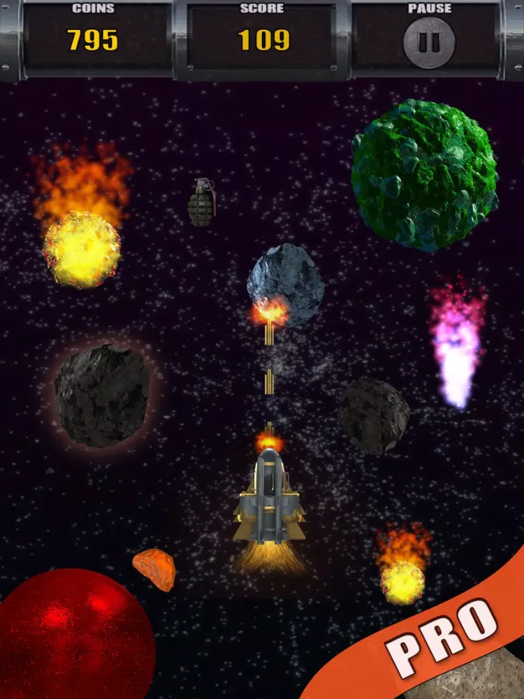 تصاویر Asteroids & Planets Clash - A Space Shooting Saga PRO iPad 