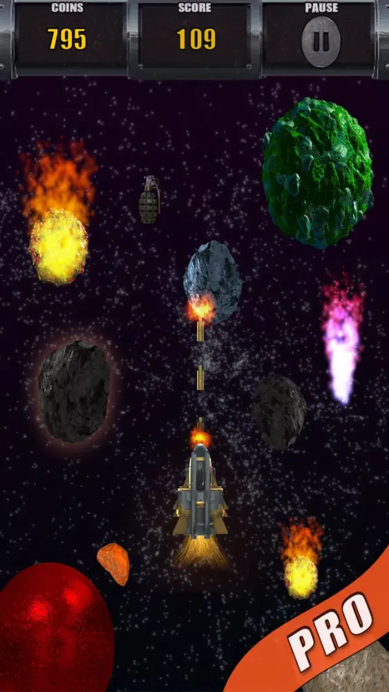 تصاویر Asteroids & Planets Clash - A Space Shooting Saga PRO