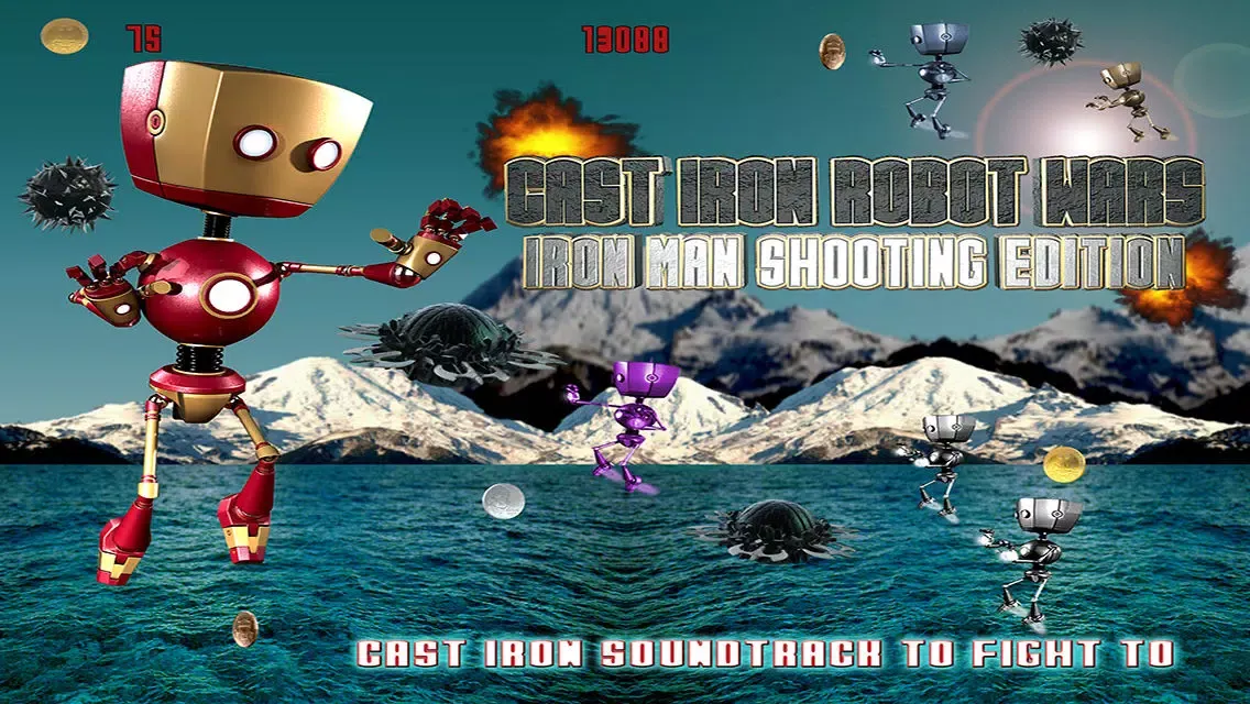 Cast Iron Robot Wars - Iron Man Shooting Edition應用截圖