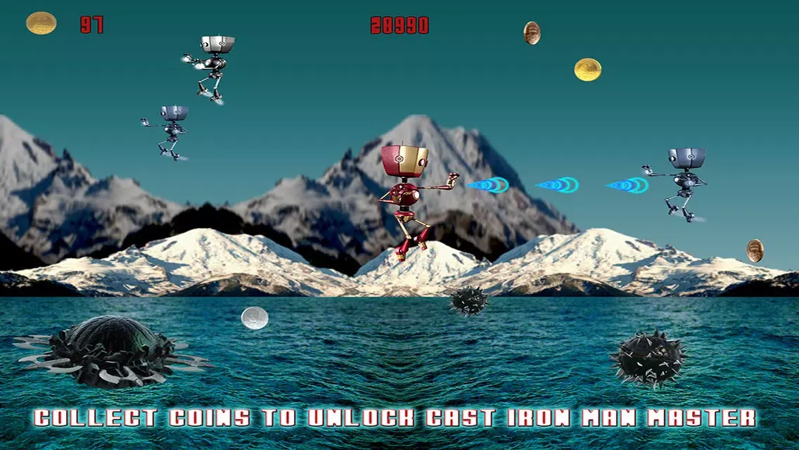 Cast Iron Robot Wars - Iron Man Shooting Edition應用截圖