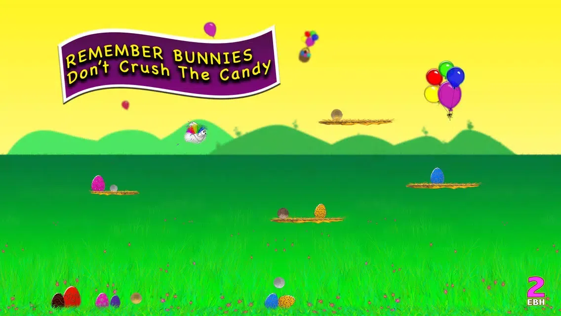 Easter Bunny Hop 2 - Don't Crush The Candy স্ক্রিনশট