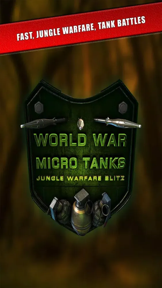 World War Micro Tanks - Jungle Warfare Blitz应用截图