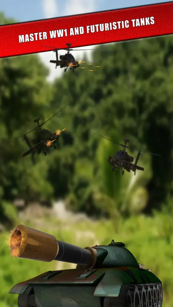 World War Micro Tanks - Jungle Warfare Blitz应用截图